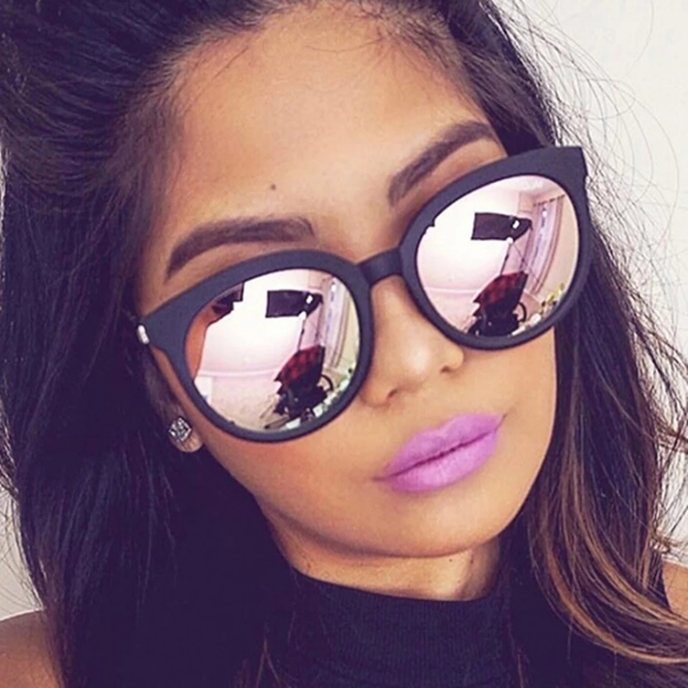 🍒 ROSE Gold Mirror Sunglasses - Picture 5 of 8
